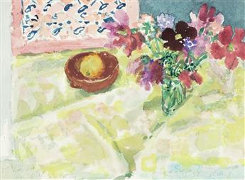 NELL BLAINE Still Life with Flowers.